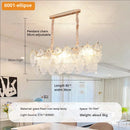 GobekUsa Crystal Chandelier: Luxury Living Room Lighting for Elegant Home Decor