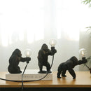 GobekUsa King Kong Resin Night Light: Customizable LED Table Lamp for Modern Living Spaces