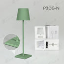 GobekUsa Crystal LED Rechargeable Table Lamp - Elegant Cordless Hotel Restaurant Bar Light