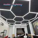GobekUsa Hexagon LED Ceiling Light for Barbershop and Garage Hair Salon