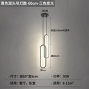 GobekUsa Aluminium LED Chandelier for Minimalist Restaurant, Bar, and Living Spaces