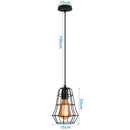 GobekUsa Industrial Loft Pendant LED Ceiling Light for Home Living Room Kitchen Decor