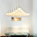 GobekUsa Glass Ball LED Chandelier: Modern Nordic Style Lighting for Home Decoration