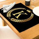 GobekUsa Kitchen Table Mats Set of 4, 42*32cm, Cotton Linen Coasters for Dining Home Decor