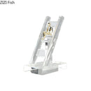 GobekUsa Golden Figures Resin Sculpture: Creative Staircase Desk Decoration