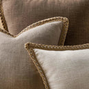 GobekUsa Linen Square Throw Pillow Covers Set - Home Decor for Sofa, Couch, Bed