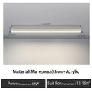 GobekUsa Black Linear LED Ceiling Light for Aisle, Bedroom, Dining, Living Room – Minimalist Design