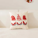 GobekUsa Embroidered Christmas Pillow Cases for Festive Decor