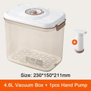 GobekUsa Fresh-Keeping Vacuum Canister: Large Capacity Food Organizer.