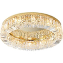 GobekUsa Crystal Ceiling Chandelier: Luxury LED Pendant Light for Elegant Interiors