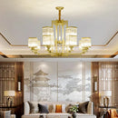 GobekUsa Crystal Chandelier Villa Living Room Lighting