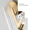 GobekUsa Gold Glass Wall Lamp: Modern Nordic Sconce for Living Room, Bedroom, Porch, Dining Decor