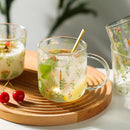GobekUsa Large-Capacity Glass Cup with Scale, Heat-Resistant, Cute Design - Perfect Gift