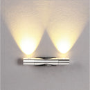 GobekUsa Adjustable Dual-head Rotatable Wall Lamp for Bedroom and Living Room