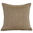 GobekUsa Luxe Jacquard Cushion Covers - Brown Gold Coffee Color - 45x45cm