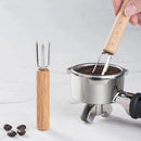 GobekUsa Espresso Stirrer: Professional Barista Tool with Natural Wood Handle