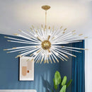 GobekUsa Crystal Dandelion LED Chandelier for Luxury Indoor Decor