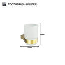 GobekUsa Gold Bathroom Accessories Set: Towel Bar Rail, Toilet Paper Holder, Towel Rack, Hook