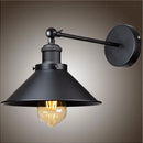 GobekUsa Industrial Wall Sconce Light with Adjustable Metal Lampshade