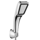 GobekUsa 300-Hole ABS Chrome Square Rainfall Shower Head for High Pressure Handheld Showers