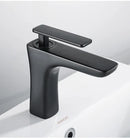 GobekUsa Basin Faucet: Black/White Brass Mixer Tap, Bathroom Sink Water Crane, Hot & Cold.