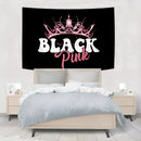 GobekUsa Kpop Black Pink Girl Group Tapestry Banner Concert Decorative Painting