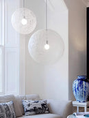 GobekUsa Hemp Rattan Sphere Pendant Lights for Home Decor & Lighting