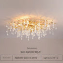 GobekUsa Elegant Gold Crystal Chandelier for Modern Luxury Living Spaces