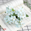 GobekUsa Begonia Silk Flower Bouquet - Home Soft Decoration Bouquet