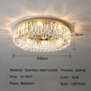 GobekUsa Crystal LED Ceiling Lights: Luxury Lighting Fixture for Living, Dining, Kitchen, and Bedroom