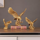 GobekUsa Dapeng Eagle Wings Resin Art Statue Ornament for Home and Office Decor