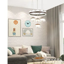 GobekUsa Elegant 4-Head LED Dining Table Chandelier