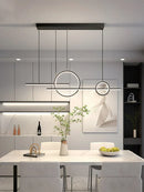 GobekUsa LED Restaurant Chandelier: Modern Nordic Design Ceiling Pendant Lights for Living & Dining Rooms