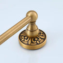 GobekUsa Antique Bathroom Shelf Towel Rack Set with Bath Hardware & Toilet Brush Holder