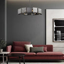 GobekUsa Black Metal Pendant Lights: Stylish LED Luxury Hanging Lamp for Home Decoration