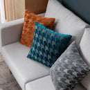 GobekUsa Houndstooth Luxury Pillow Cover 45x45cm - High-end Decorative Sofa Cushion Case