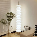 GobekUsa Cream Sugar Gourd Floor Lamp for Elegant Living Room and Bedroom Ambience