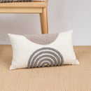 GobekUsa Geometric Embroidery Boho Loop Tufte Cotton Canvas Cushion Cover 45x45/30x50cm