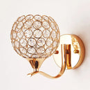 GobekUsa Crystal Wall Sconce - Elegant Bedroom Wall Light for Home Lighting