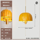 GobekUsa Leather Chandelier: European Bedroom Single Head Design