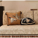 GobekUsa Luxe Oriental Floral Decorative Pillow Case: Traditional Elegance for Sofa Bed