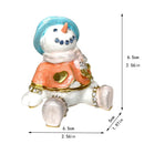 GobekUsa Christmas Jewelry Trinket Box Wedding Ring Holder Dressing Table Decoration Gift