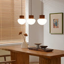 GobekUsa Hemp Rope LED Pendant Light - Nordic Glass Hanging Lamp for Home Decor