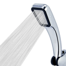 GobekUsa 3 Color 300 Holes Rainfall Shower Head in Chrome Black White