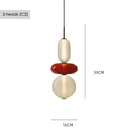 Nordic Colored Glass Pendant Light