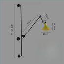 GobekUsa Adjustable Rotating LED Wall Lamp for Bedroom & Living Room