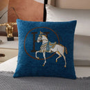 GobekUsa Cotton Home Logo Cushion Cover Throw Pillow Cover House Decor Fur Living Room