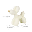 GobekUsa Balloon Dog Sculpture Modern Decor Black White Pink Room Figurines