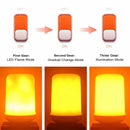 GobekUsa LED Flame Light Bulb 4 Modes Party Flame Effect Light for KTV Festival Garden Decor