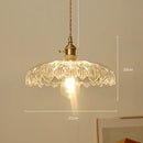 GobekUsa Green Glass LED Hanging Light Fixture Copper Socket Modern Pendant Lamp